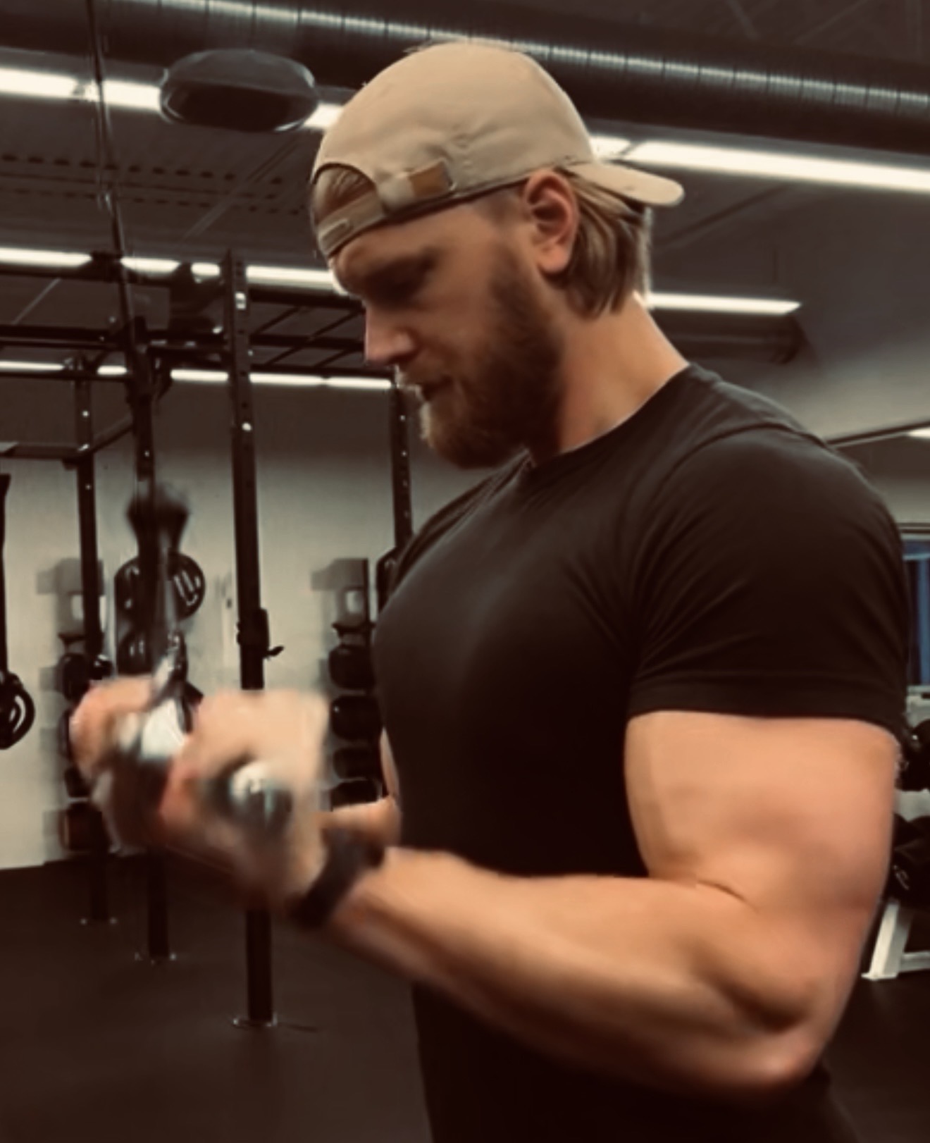 Jordan Strange training